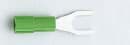 Bild von vorkkabelschoen geisoleerd 0.2-0.5mm2 groen  3.7mm PC-V0 VPE100