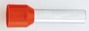Bild von adereindhuls geisoleerd  10mm2 rood pen=18mm ZK100