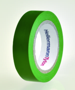 Afbeelding van isolatietape 15mm 10m groen