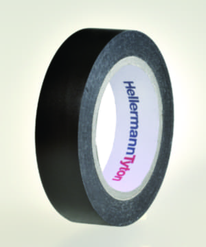Afbeelding van isolatietape 15mm 10m zwart