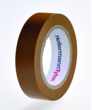 Afbeelding van isolatietape 15mm 10m bruin