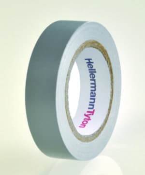 Afbeelding van isolatietape 15mm 10m grijs