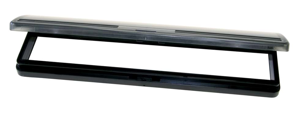 Afbeelding van klapvenster IP54  2 module zwart