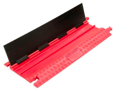 Picture of Black Line kabelgoot 2x65x19mm L=0,91m rood+zwarte deksel