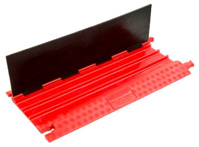 Picture of Black Line kabelgoot 3x65x19mm L=0,91m rood+zwarte deksel