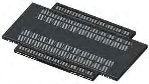 Bild von legbord 19inch x1000mm ventilatie 75kg
