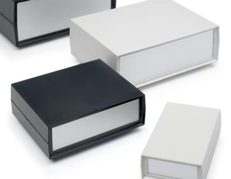 Picture of behuizing DESKTOP ELBOX 247x102x220 lichtgrijs