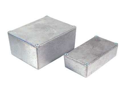 Bild von behuizing aluminium 191x191x67mm blank project IP54