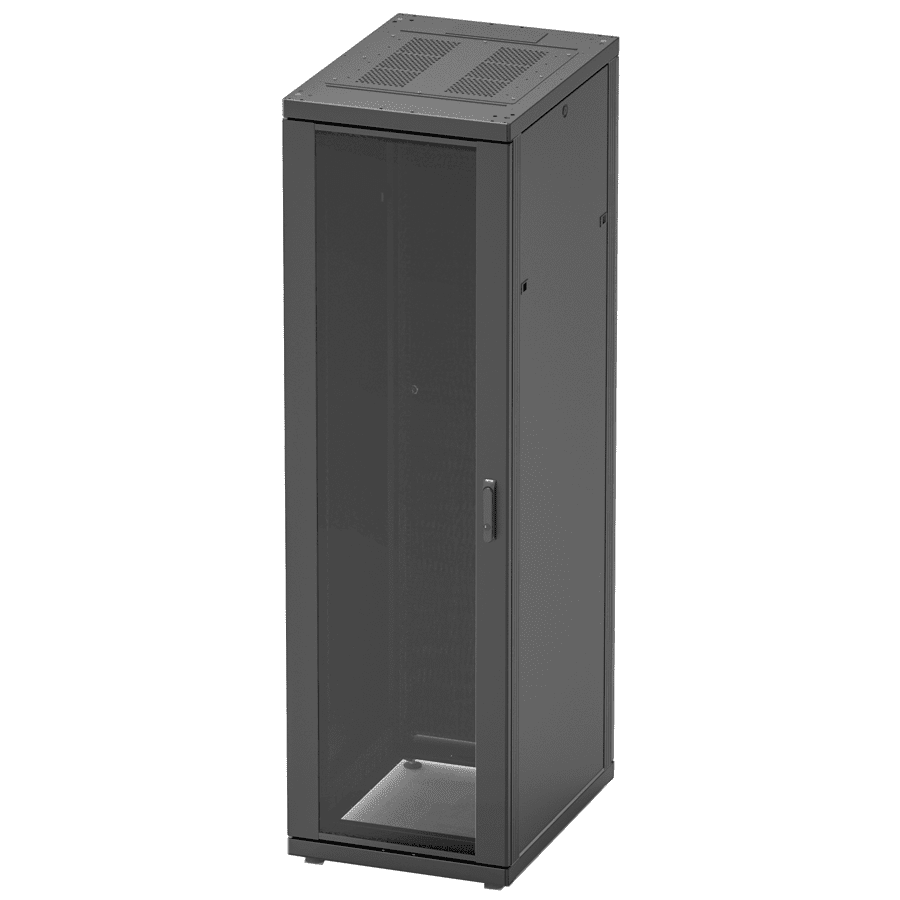 Picture of Rack 19inch 42HE W600 D 600 SR-2 glasdeur+achterdeur