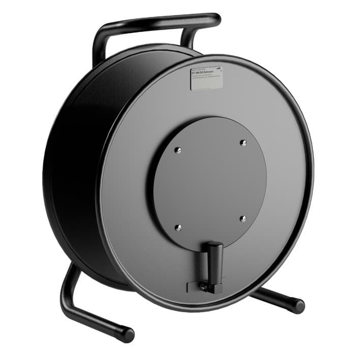 Bild von haspel HT380 metaal met blindplaat zwart