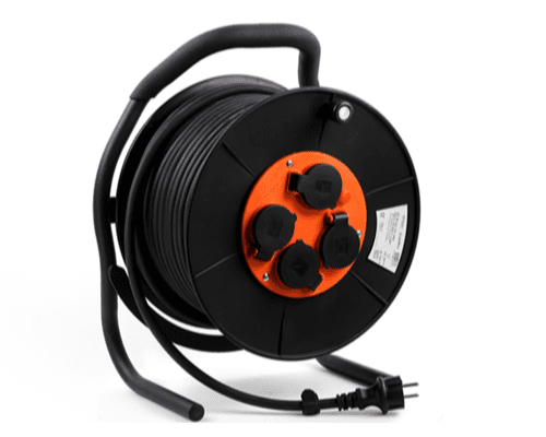Bild von kabelhaspel EZ Winder +4x Schuko met 40m H07RN-F 3G2.5mm2 IP44