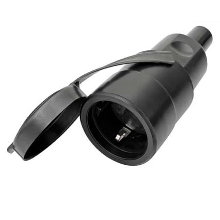 Picture of koppeling randaarde volrubber zwart 452 AVA