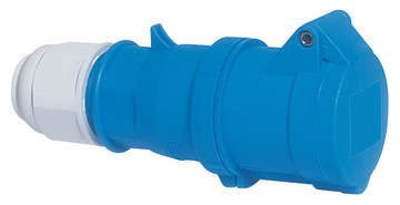 Bild von CEE koppeling 3p  16A 230V 6h blauw IP44 Bals QuickConnect