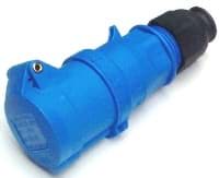 Bild von CEE koppeling 3p  16A 230V 6h blauw IP44 Bals EVENT QuickConnect