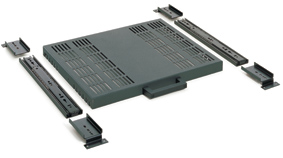 Bild von legbord 19inch x1000 ventilatie 45kg uittrekbaar