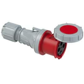 Picture of CEE koppeling 4p  63A 400V 6h rood IP67 PCE
