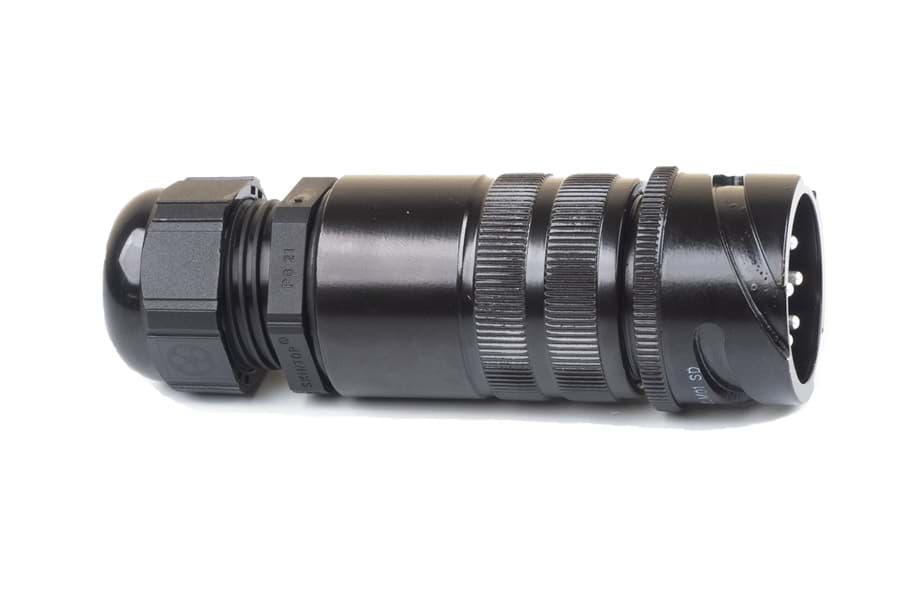 Picture of PA-COM 22-23 8p cable connector w/out nut male d=18-25mm