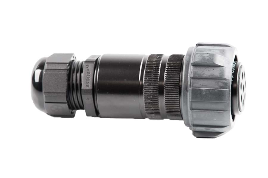 Picture of PA-COM 22-23 8p cable connector with nut fem. d=18-25mm
