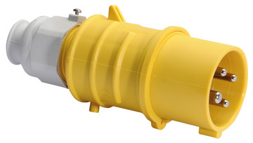 Picture of CEE steker 4p  16A 110V 4h geel IP44 Bals QuickConnect