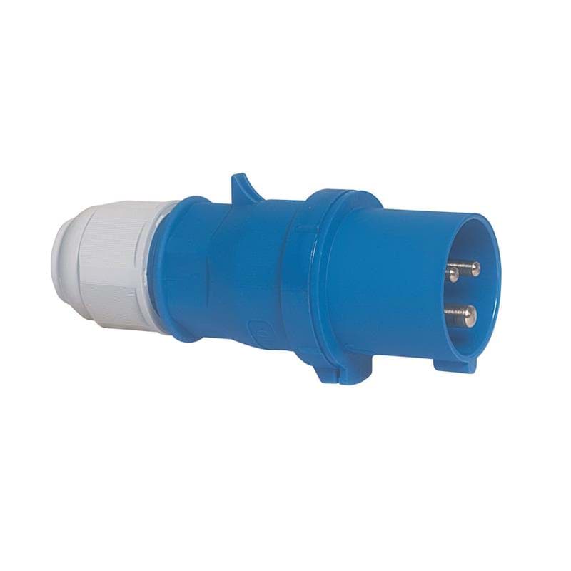Picture of CEE steker 3p  16A 230V 6h blauw IP44 Bals QuickConnect