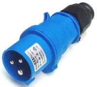 Picture of CEE steker 3p  16A 230V 6h blauw IP44 Bals EVENT QuickConnect