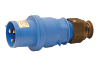 Picture of CEE steker 3p  32A 230V 6h blauw IP44 Bals EVENT QuickConnect
