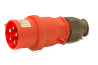 Picture of CEE steker 5p  32A 400V 6h rood IP44 Bals EVENT QuickConnect