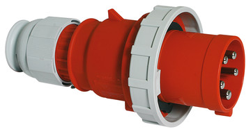 Picture of CEE steker 5p  63A 400V 6h rood IP67 Bals schroef