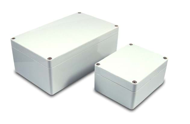Bild von behuizing kunststof  160x 80x 55mm polycarbonaat lichtgrijs IP65
