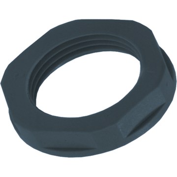 Picture of moer polyamide PG 7 zwart met flens Skintop