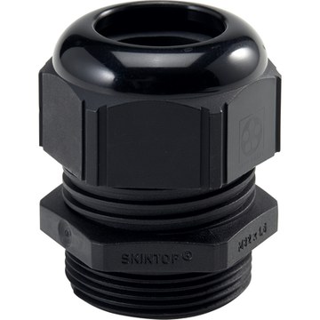 Picture of wartel kunststof IP68 M16 doorlaat 4.5-10mm tap=8mm zwart Skintop