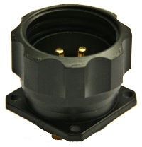 Afbeelding van chassis with nut 26R male black
