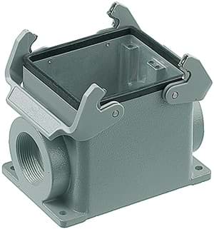 Picture of Han 32B-2LOCK opbouw hoog 1xPG29 grijs