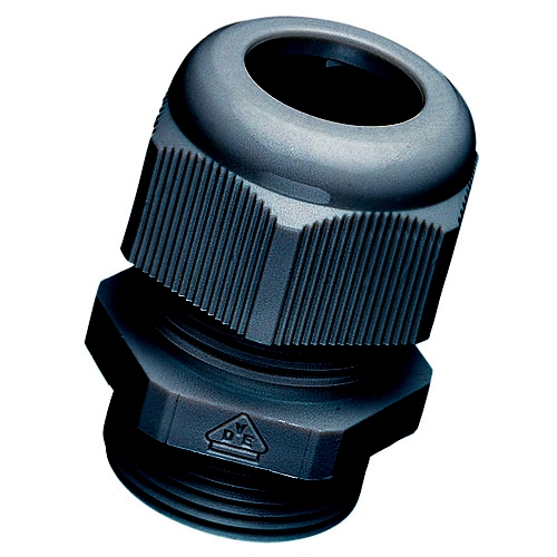 Picture of wartel kunststof IP68 PG 7 doorlaat 3-6.5mm tap=8mm zwart EPN250