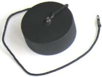 Bild von metal cap black T40-02 female
