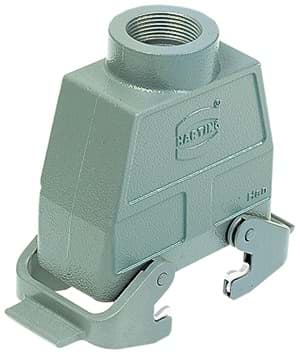 Picture of Han 10B-2LOCK koppelhuis hoog top-invoer PG21 zonder rubber grijs