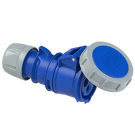 Picture of CEE koppeling 3p  16A 230V 6h blauw IP67 PCE