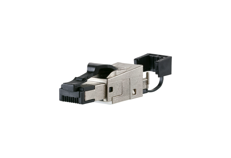Bild von RJ45 field connector CAT6A met klem 5,5-9,5mm AWG26-22/1 AWG27-22/7