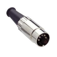 Picture of DIN 5p 180gr kabeldeel male, metaal