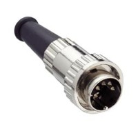 Picture of DIN 5p 180gr kabeldeel male bajonet