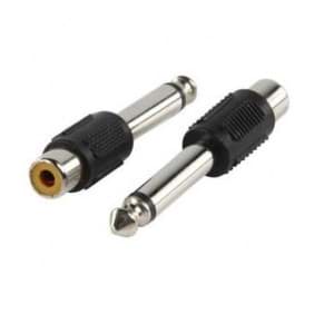Bild von adapter jack 6.3mm male <> RCA female