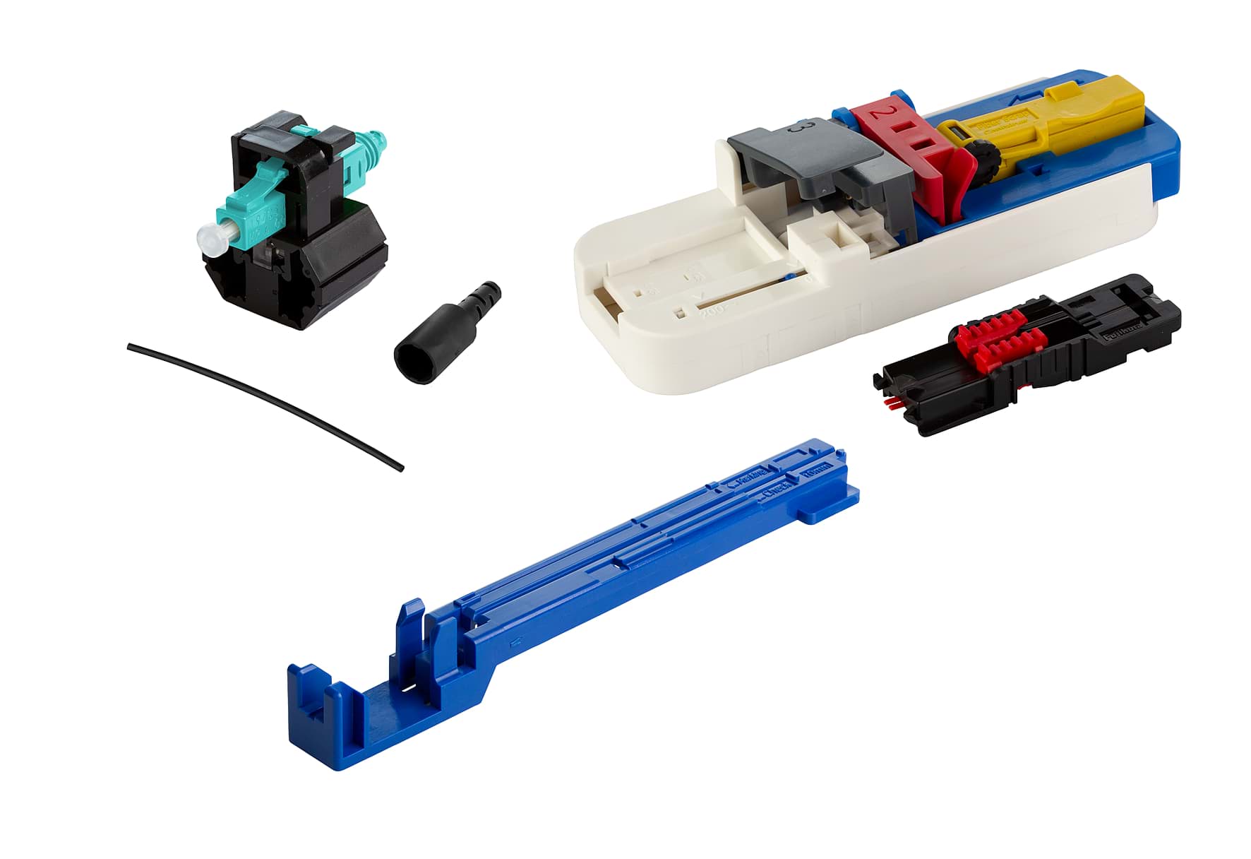 Bild von Field Installable Fiber Connector LC-PC-OM3/4 250-900u 20x + cleaver