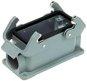 Picture of Han 16B-2LOCK opbouw laag 1xM25 grijs