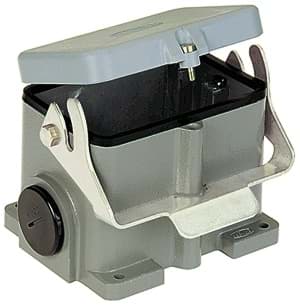Bild von Han 48B-1LOCK opbouw hoog 2xM40 + kap-PVC grijs