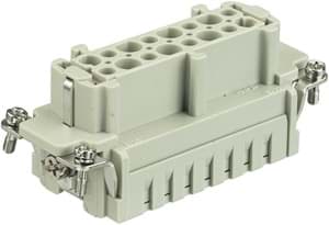 Picture of Han 16B insert E 16p female veerklem