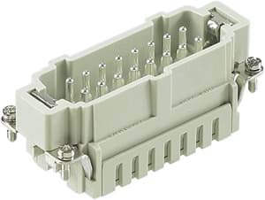 Picture of Han 16B insert E 16p male veerklem