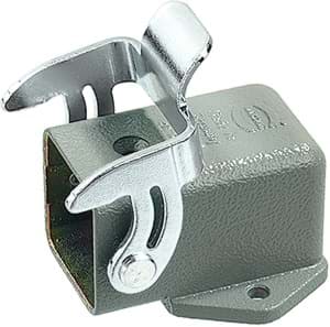 Bild von Han  3A-1LOCK aanbouw haaks metaal grijs
