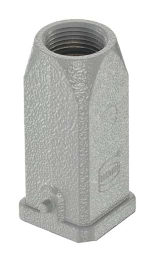 Bild von Han  3A-1LOCK kabelhuis top-invoer PG11 metaal grijs