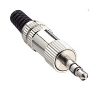 Picture of jack 3,5mm steker 3p metaal