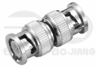 Afbeelding van BNC adapter recht male/male 75 Ohm